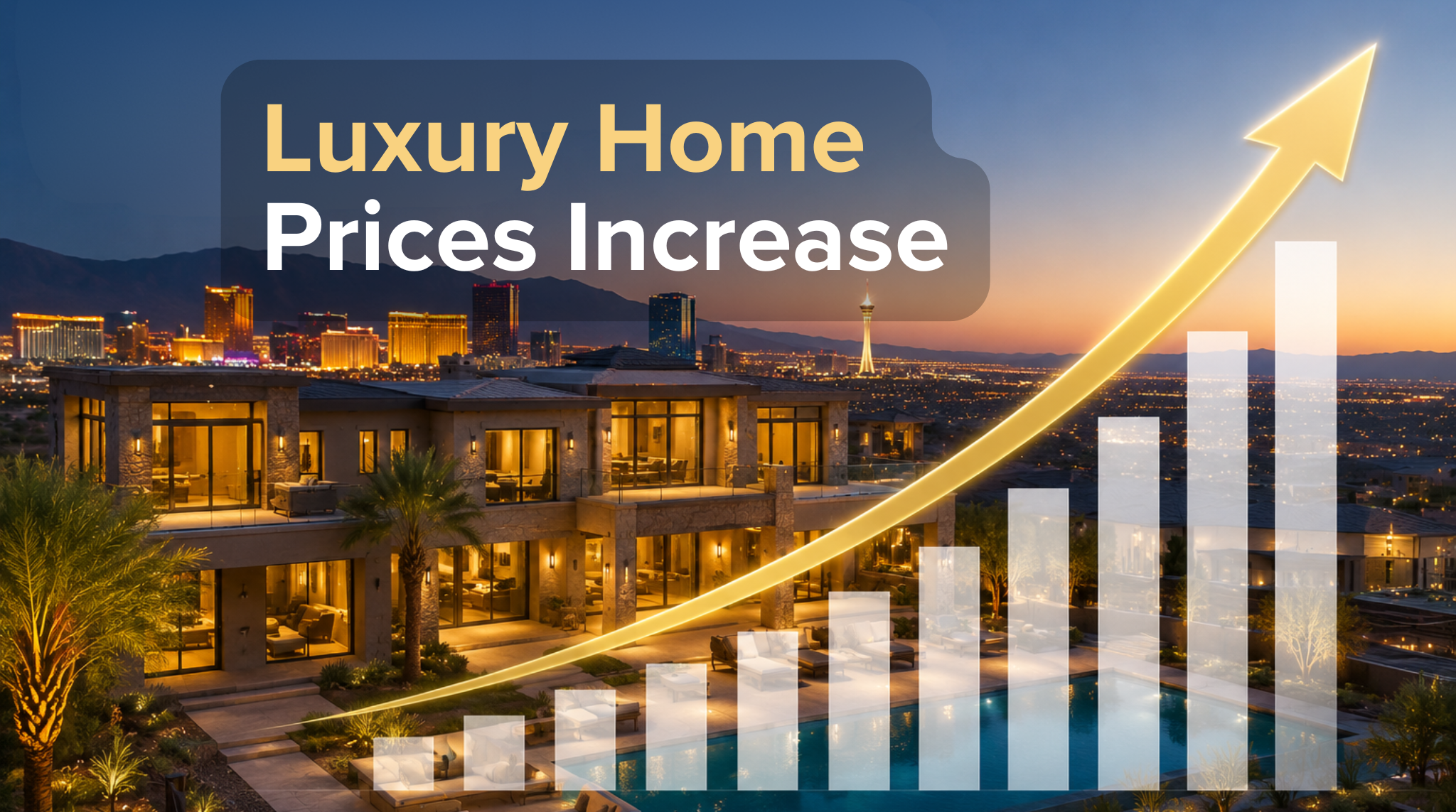 Are Las Vegas Luxury Home Prices Going Up? header image.
