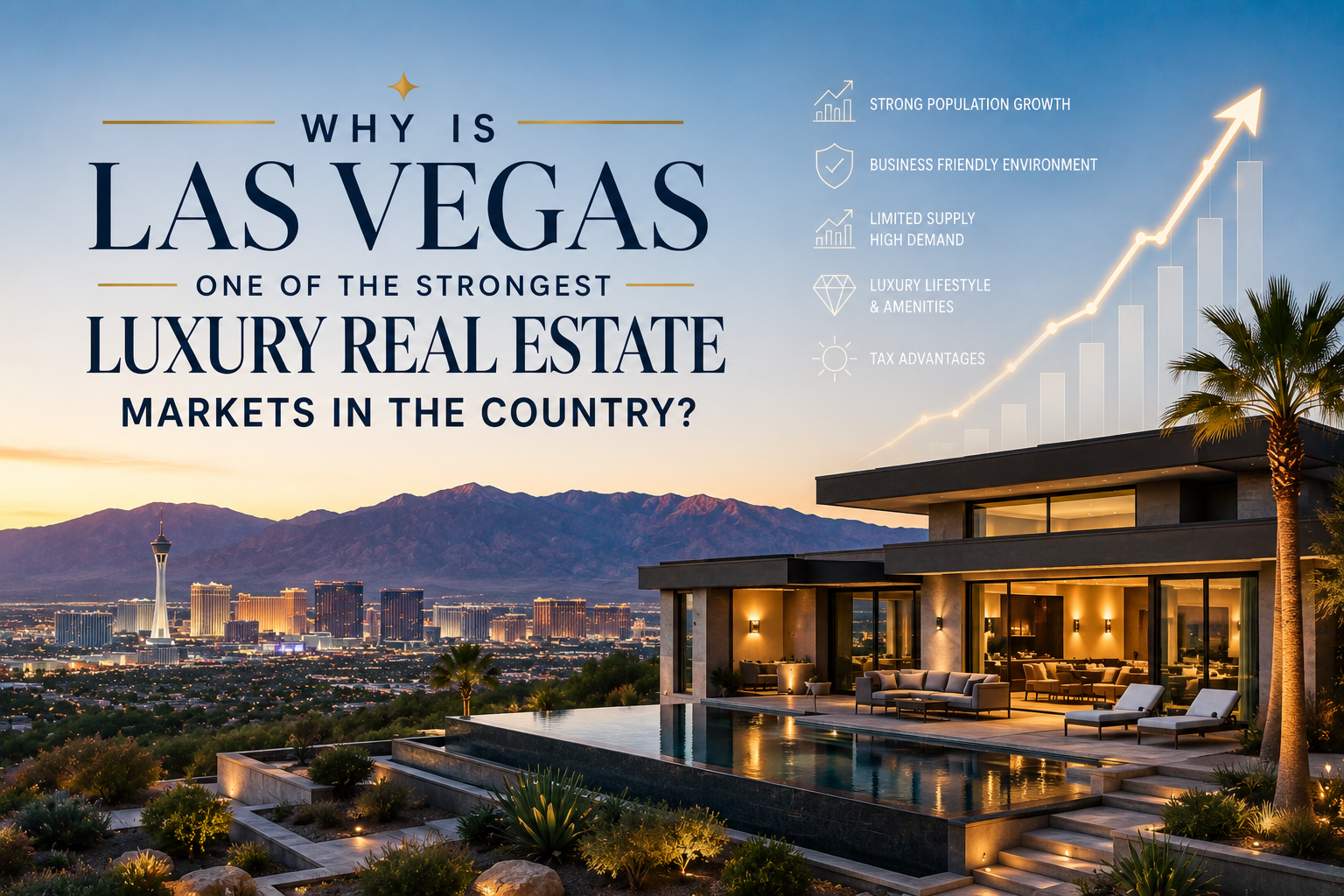 Why Is Las Vegas One of the Strongest Luxury Real Estate Markets in the Country? header image.