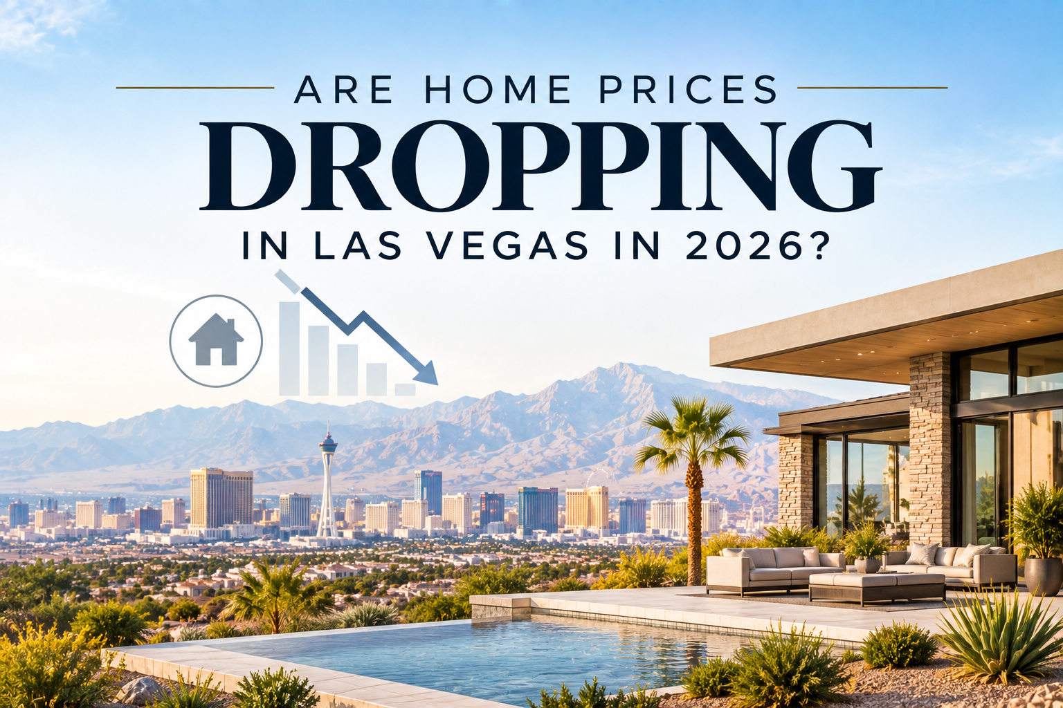 Are Home Prices Dropping in Las Vegas in 2026? header image.