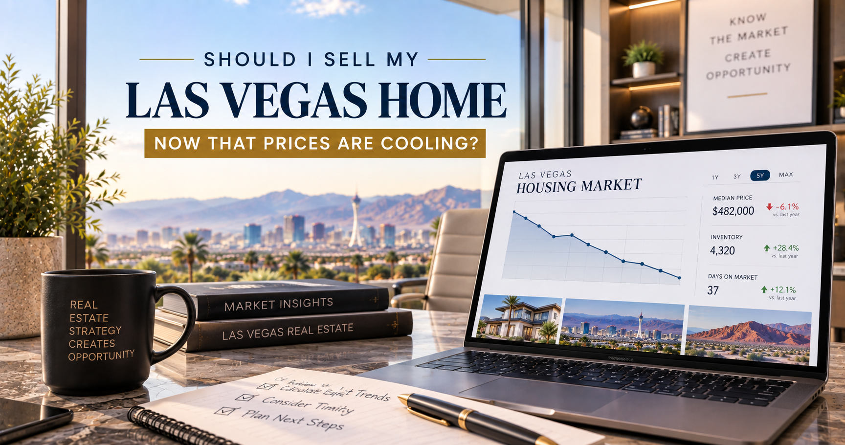 Should I Sell My Las Vegas Home Now That Prices Are Cooling? header image.