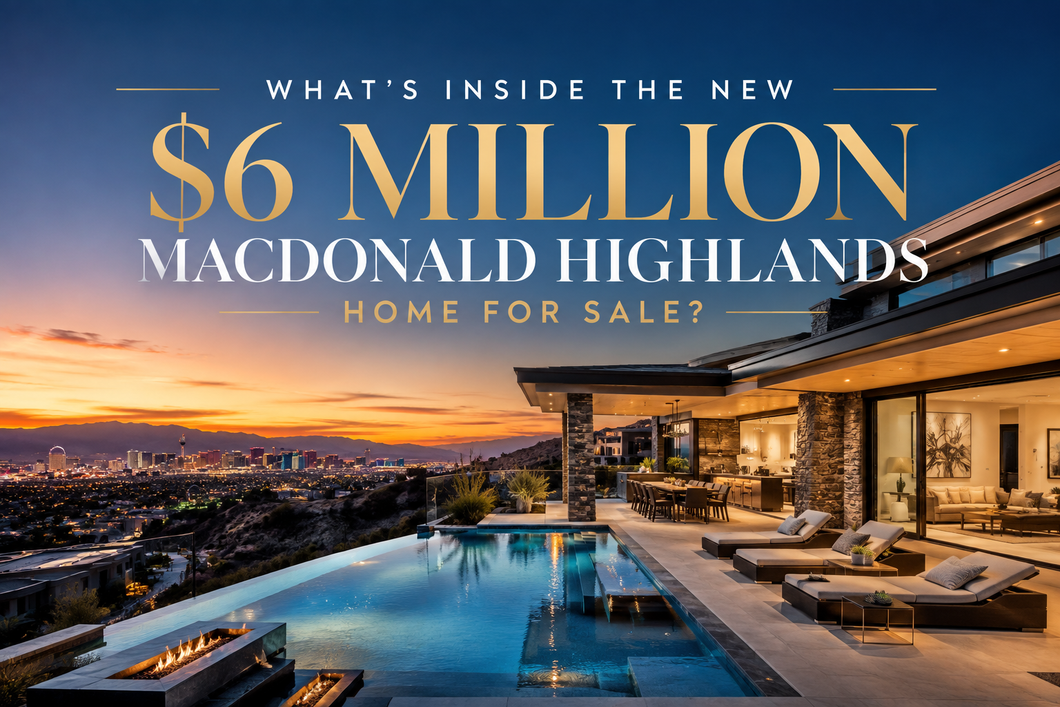 What's Inside the New $6 Million MacDonald Highlands Home For Sale? header image.