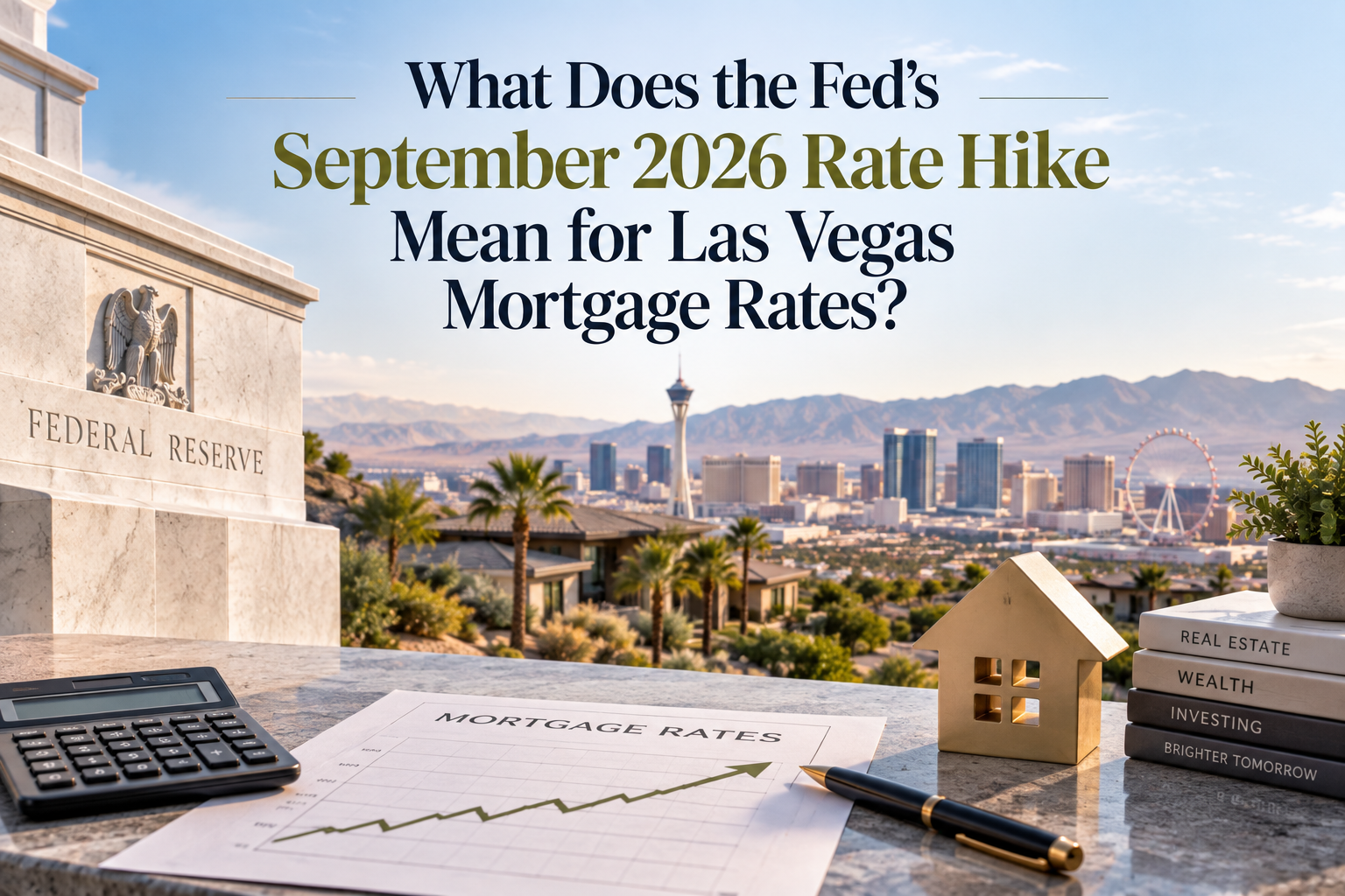 What Does the Fed's September 2026 Rate Hike Mean for Las Vegas Mortgage Rates? header image.