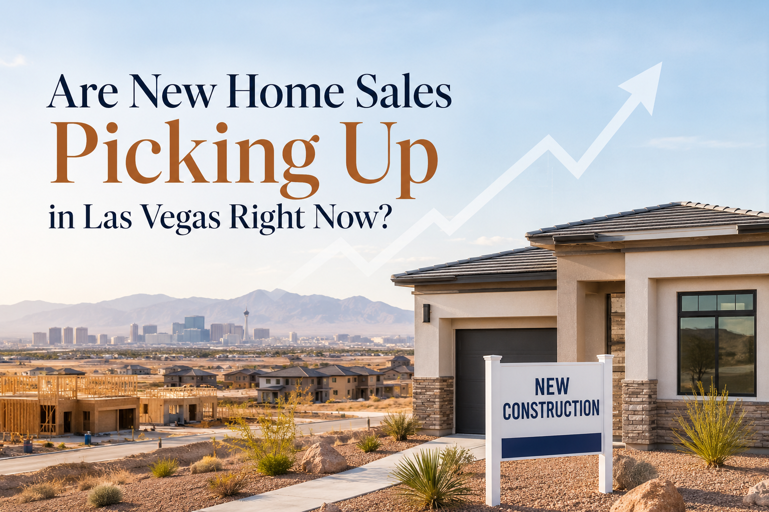 Are New Home Sales Picking Up in Las Vegas Right Now? header image.