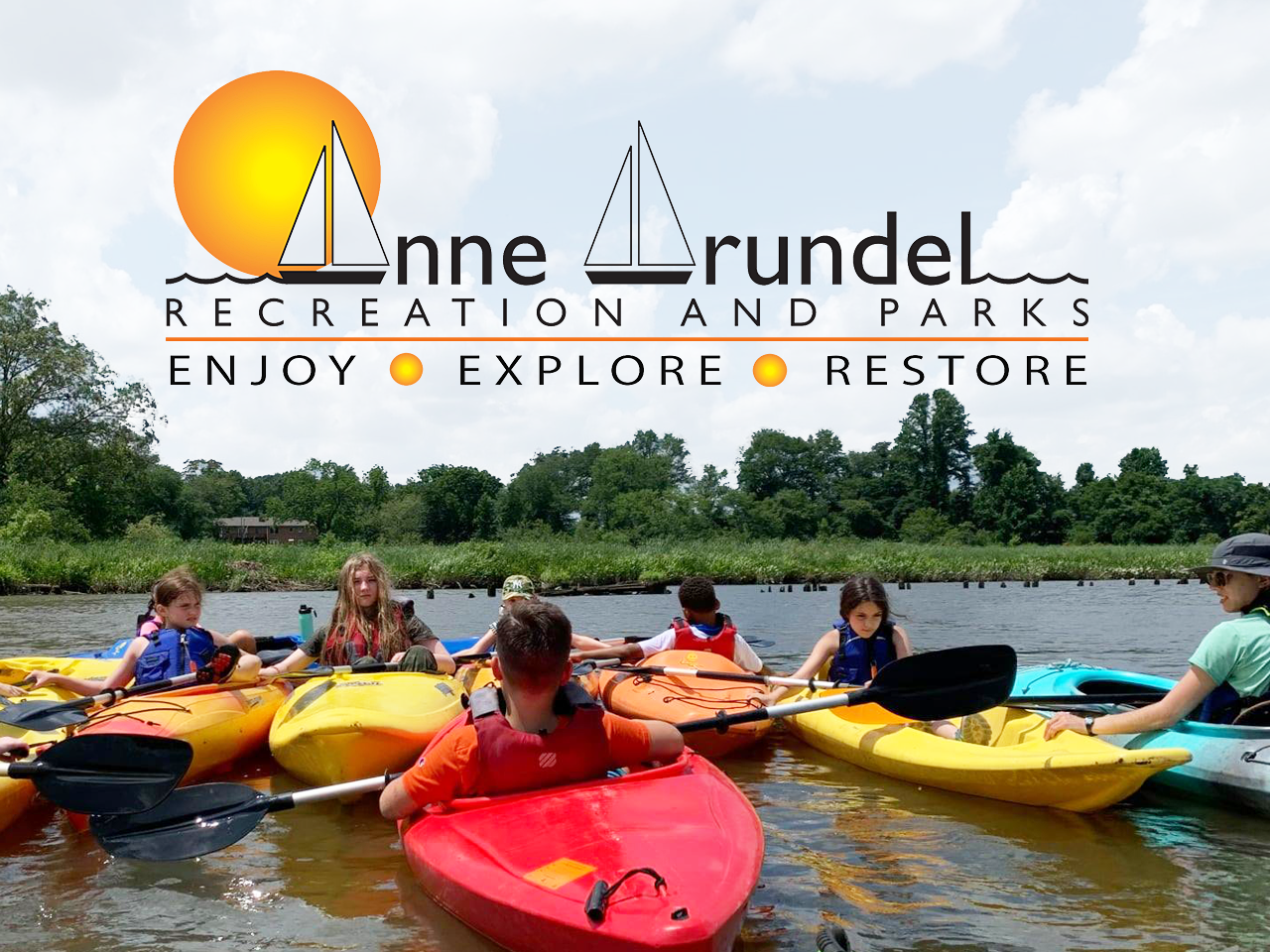 Sports leagues and activities for kids of all ages in Arnold, Maryland header image.