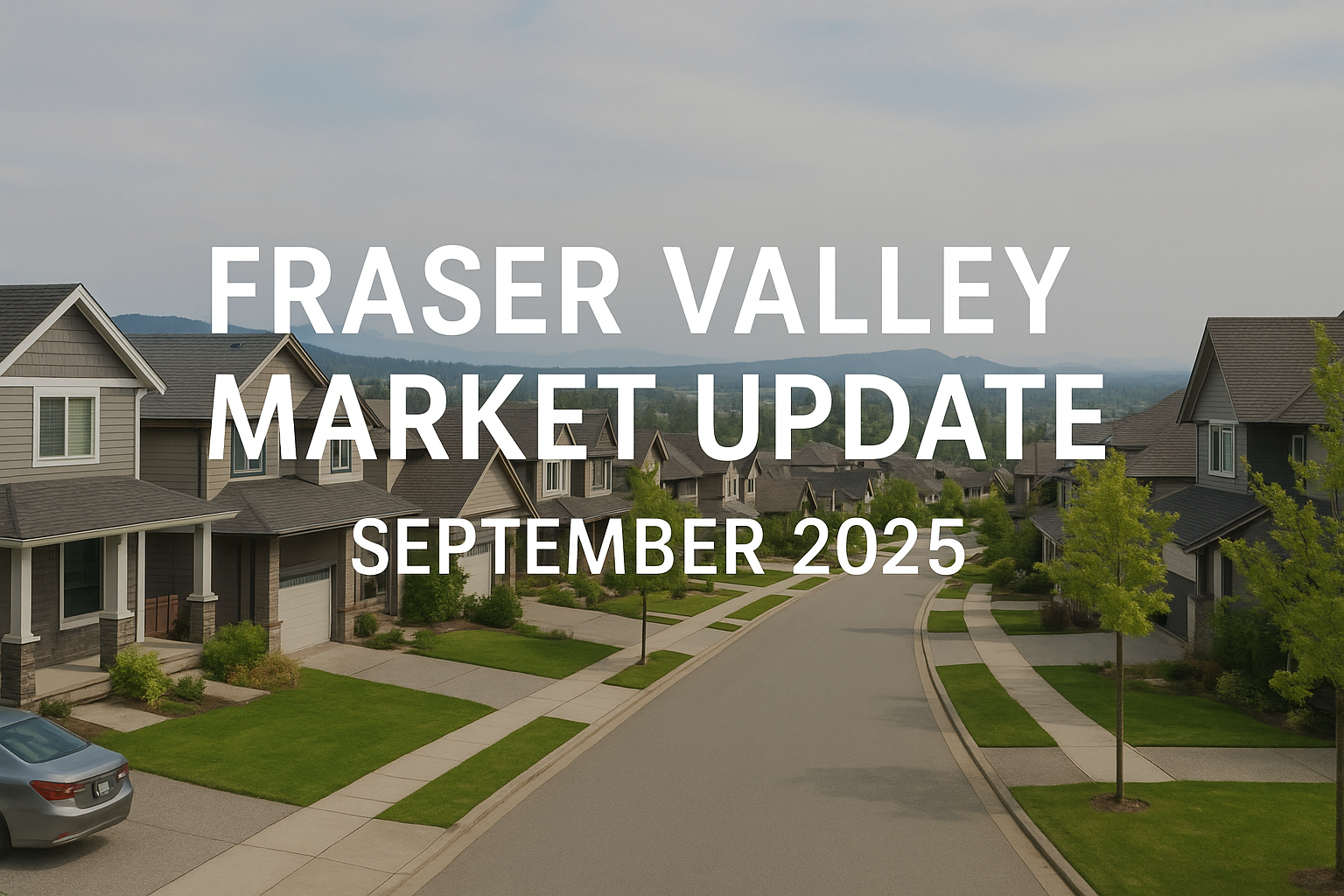 Fraser Valley Real Estate Market Update – September 2025 header image.