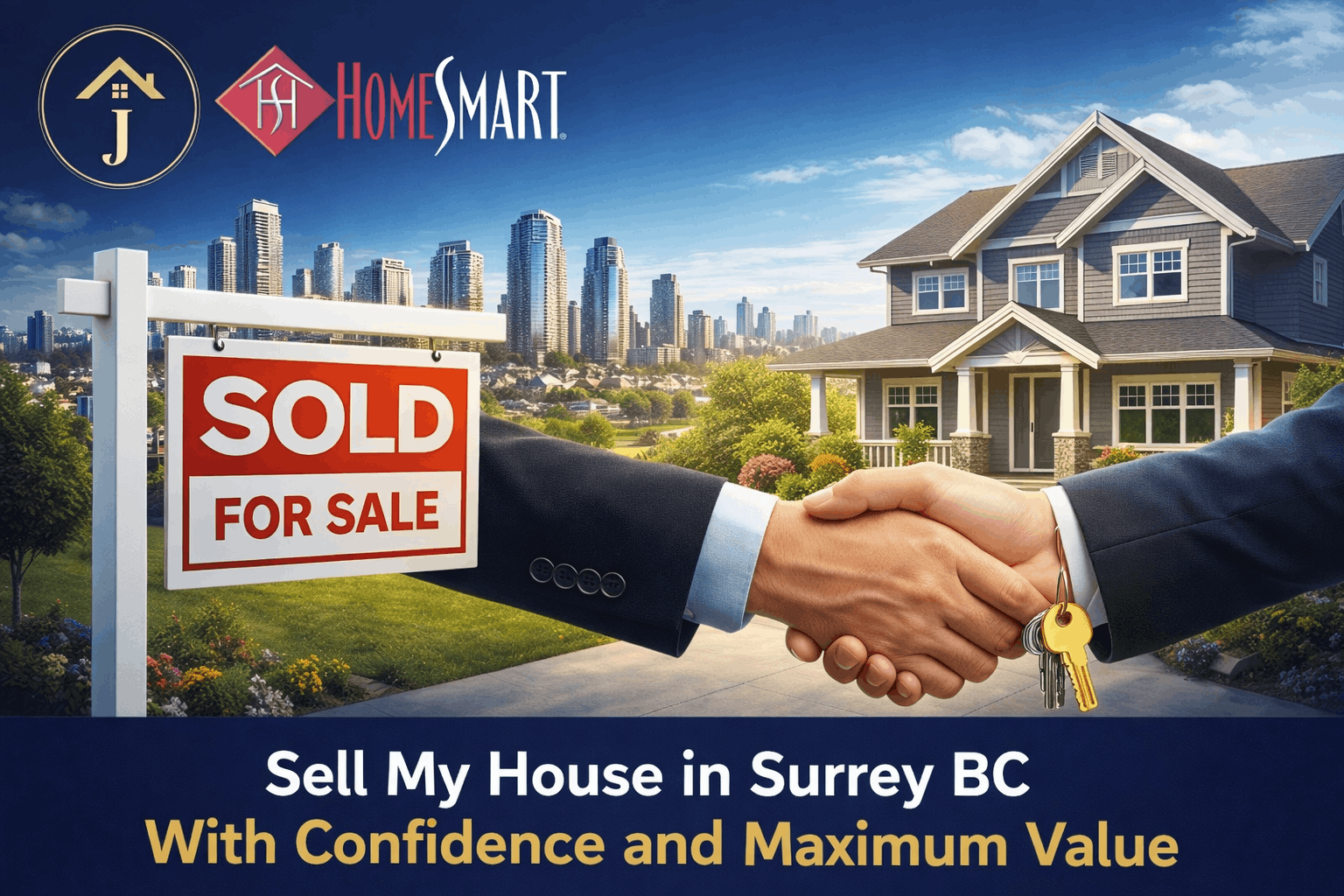Sell My House in Surrey BC With Confidence and Maximum Value header image.