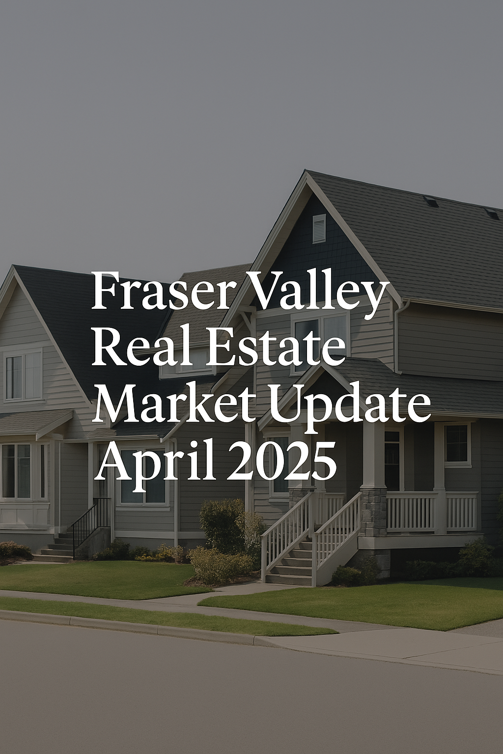 🏡 Fraser Valley Real Estate Market Update – April 2025 header image.