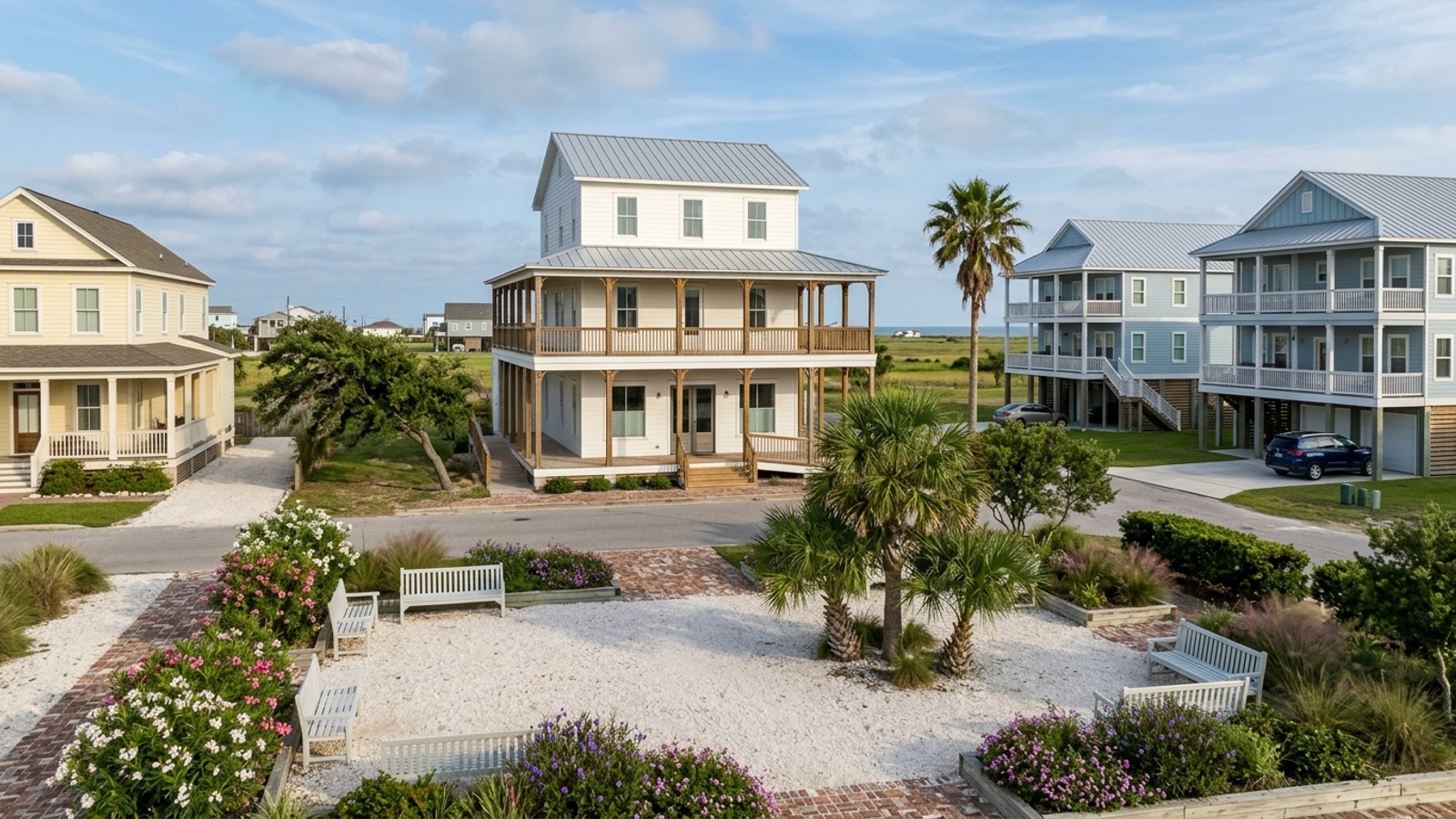 Buying a Home and Living in Beachtown, Galveston, TX header image.
