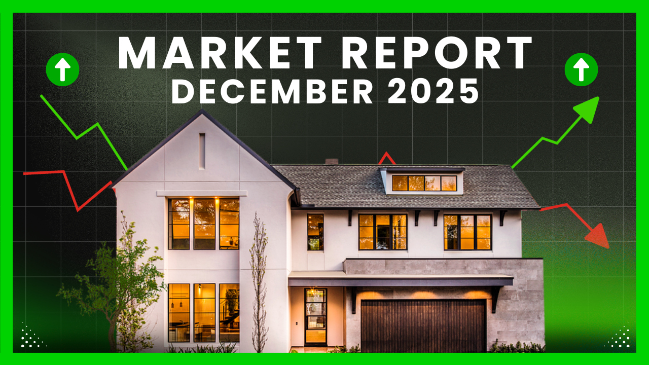 December 2025 St. Johns County Real Estate Market Update header image.