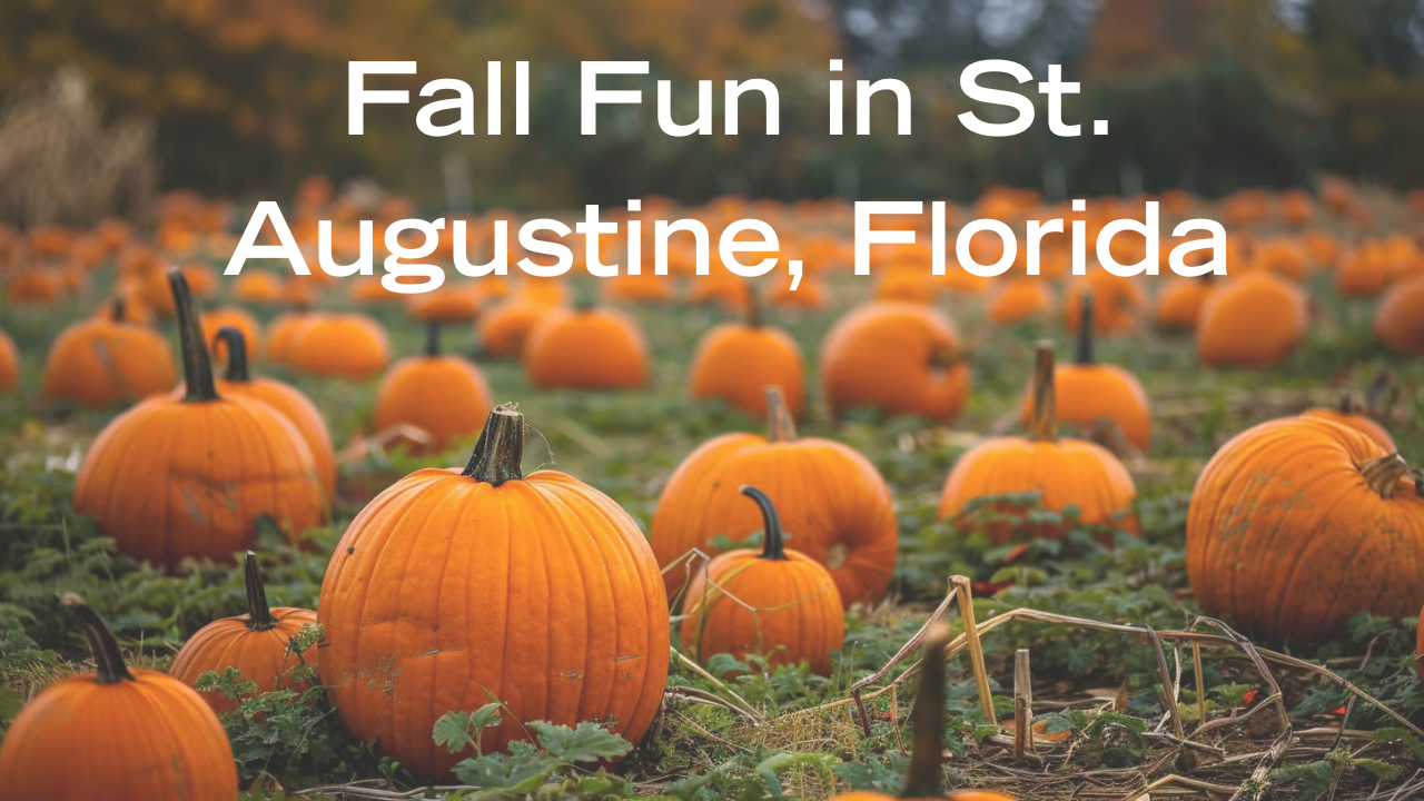 Fall Fun in St. Augustine, Florida header image.
