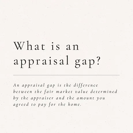 Tip Tuesday! Appraisal Gap header image.