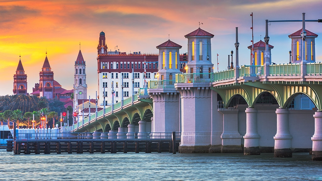 Discover St. Augustine Florida header image.