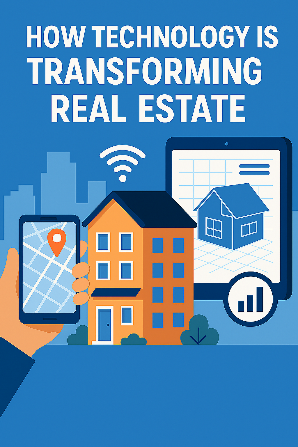 How Technology is Transforming Real Estate header image.