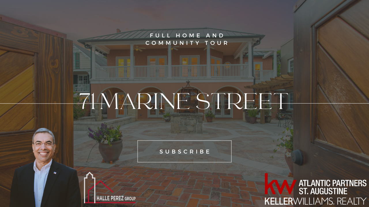 Explore 71 Marine Street and The Downtown St. Augustine Area header image.
