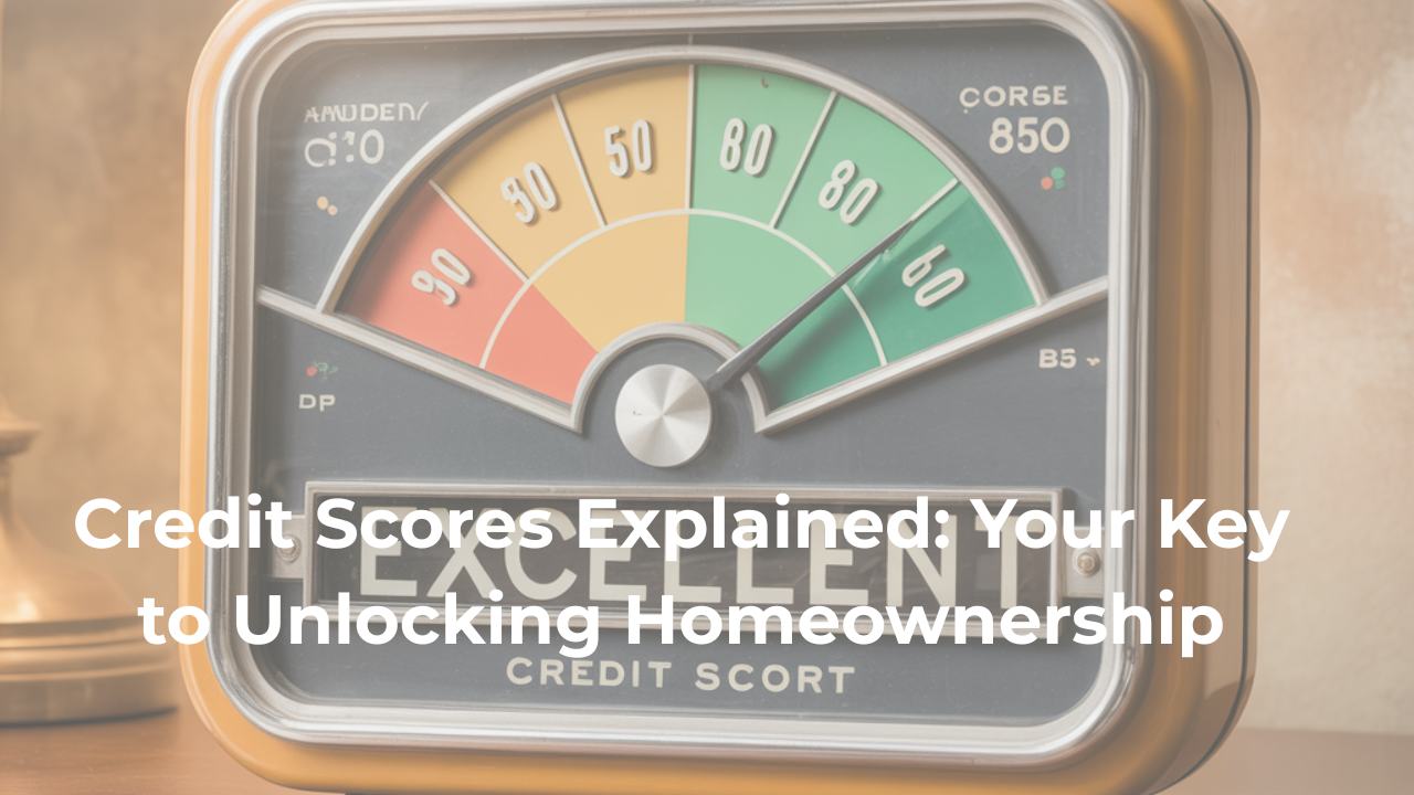 Credit Scores Explained: Your Key to Unlocking Homeownership header image.
