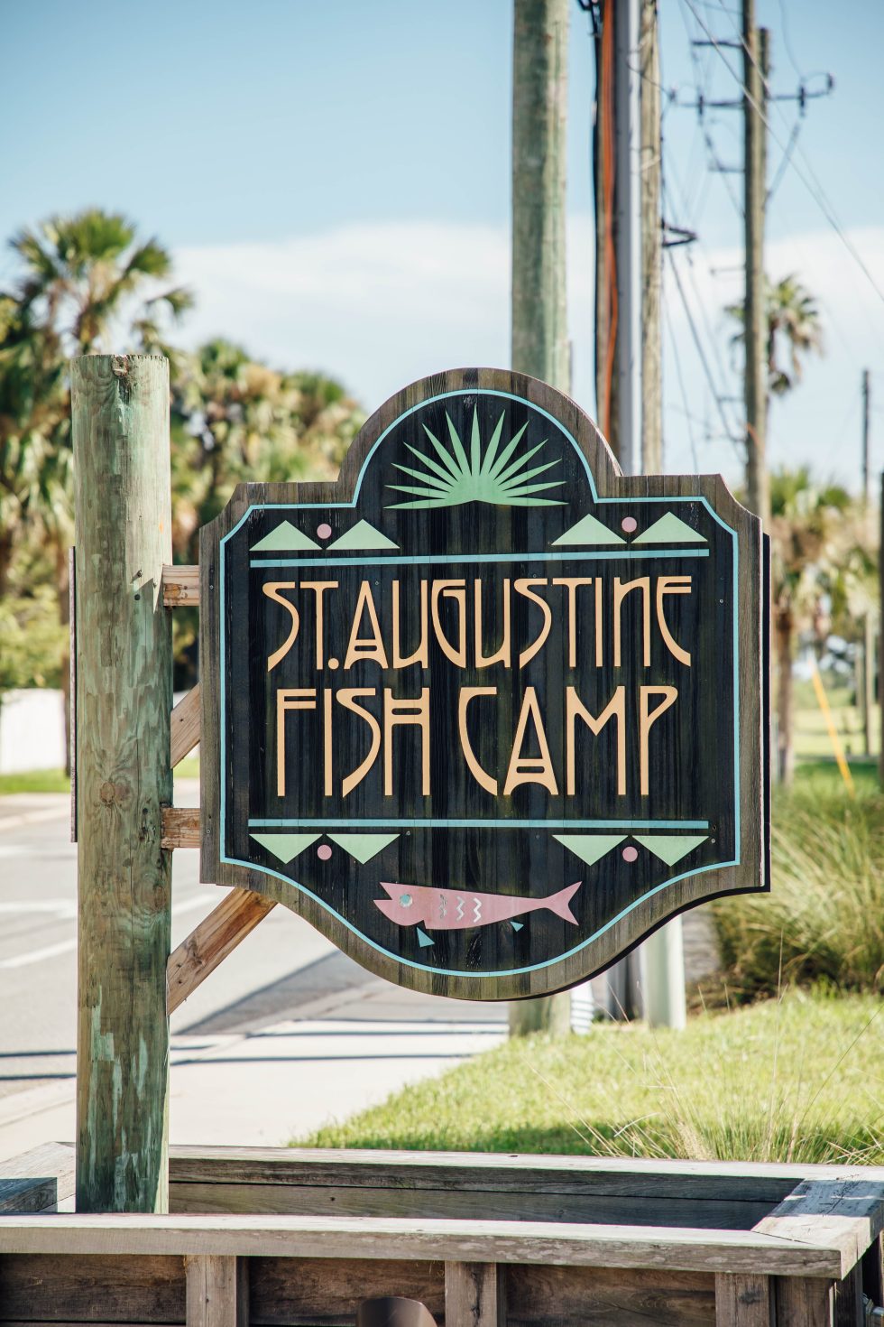 Eat Local ~ St. Augustine Fish Camp header image.