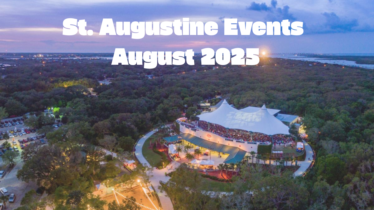 Exciting Events in St. Augustine in August 2025 header image.
