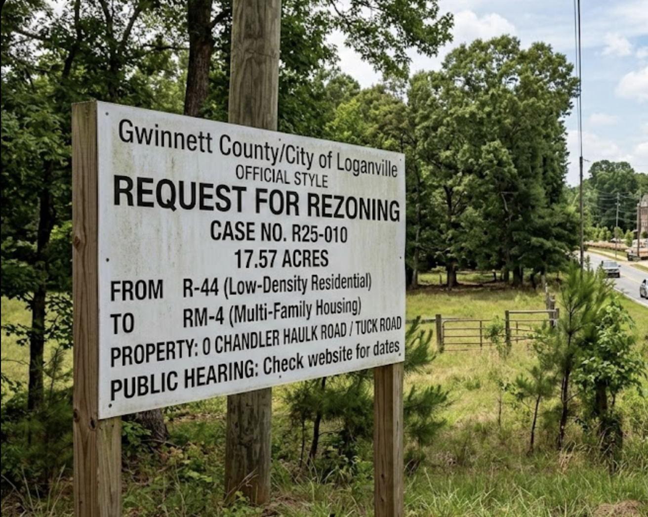 Tuck Road Multi-Family Rezoning: What It Means for Loganville header image.