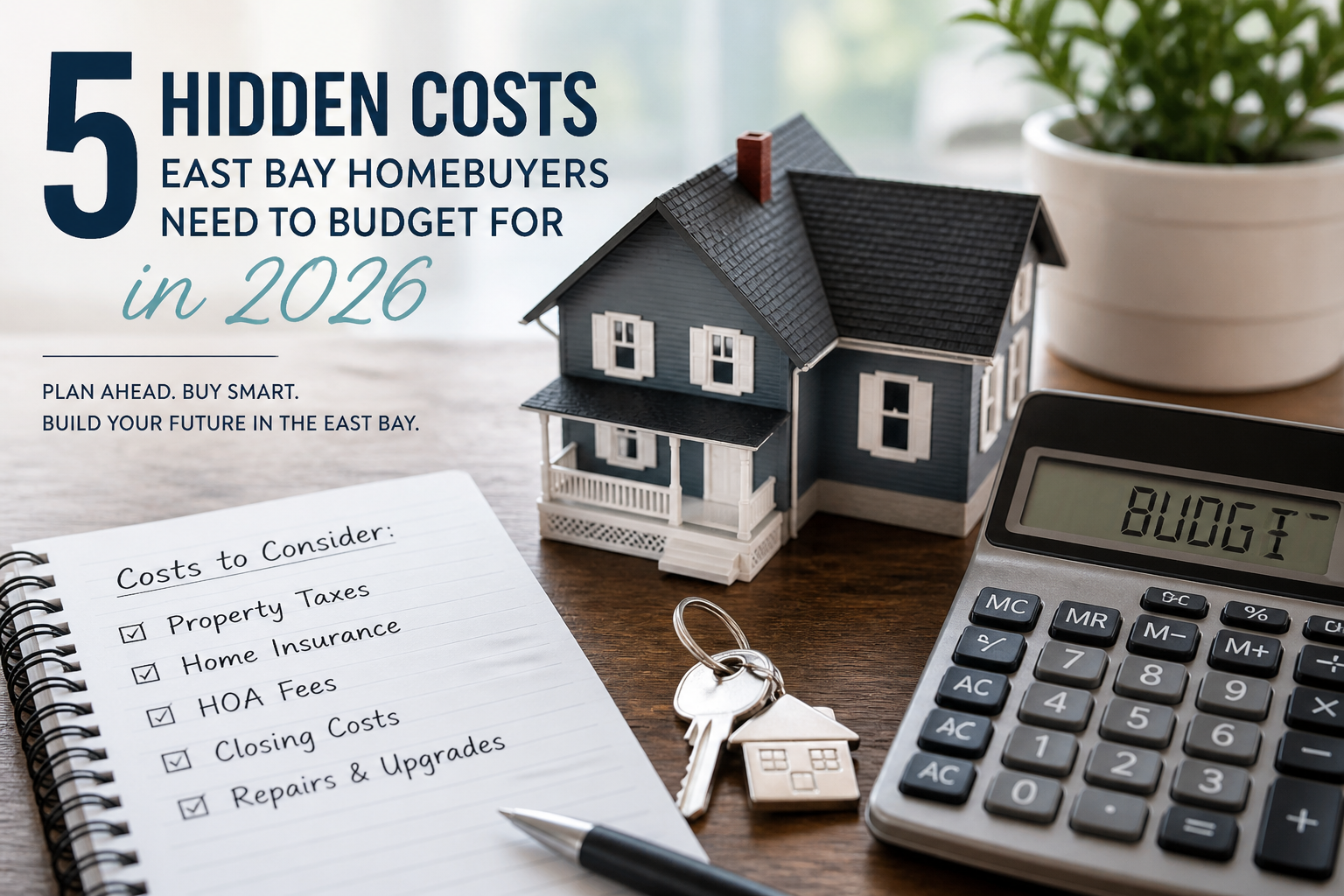 Image of the 5 hidden costs for East Bay home buyers