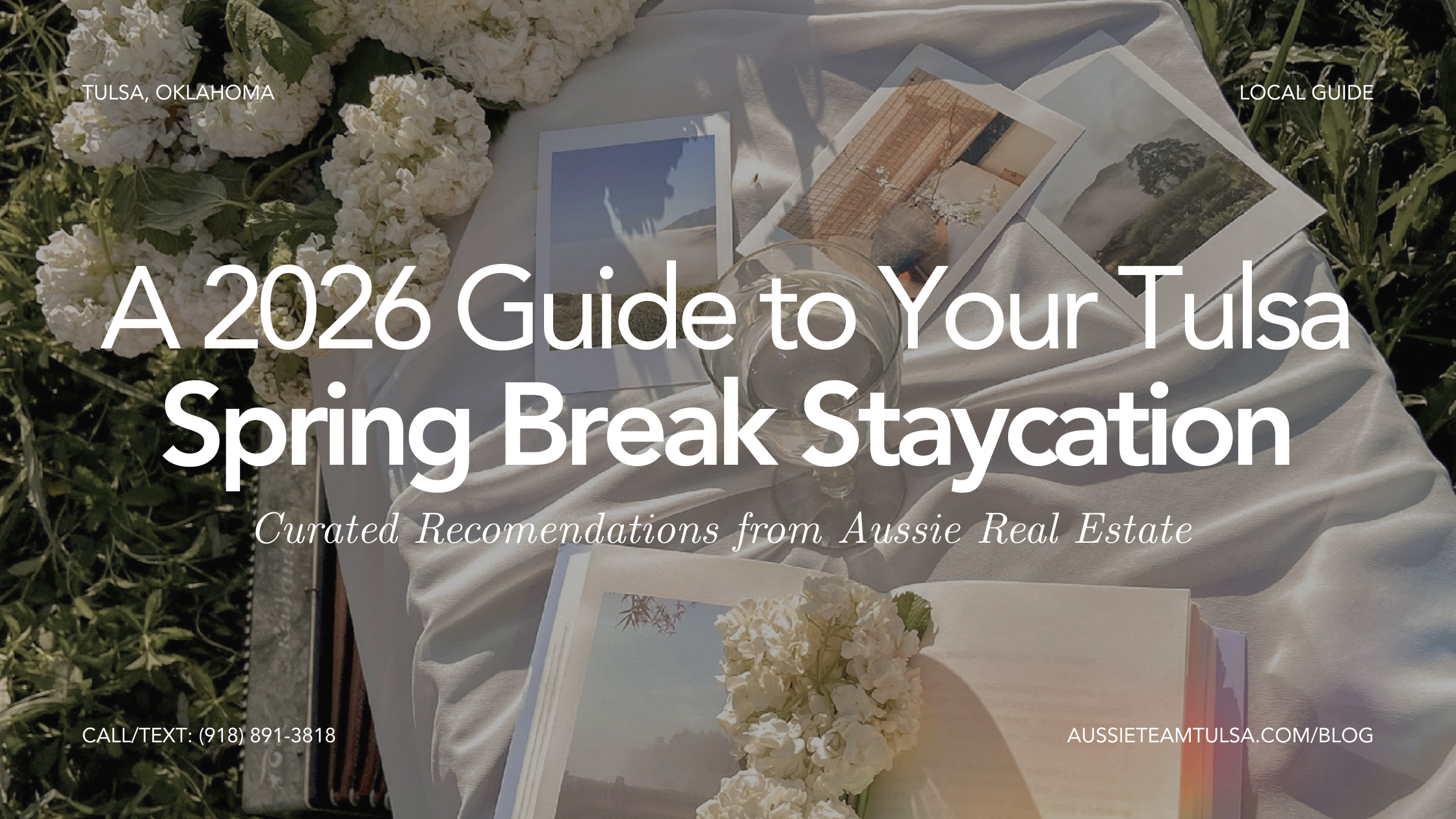 A 2026 Guide to Your Tulsa Spring Break Staycation header image.