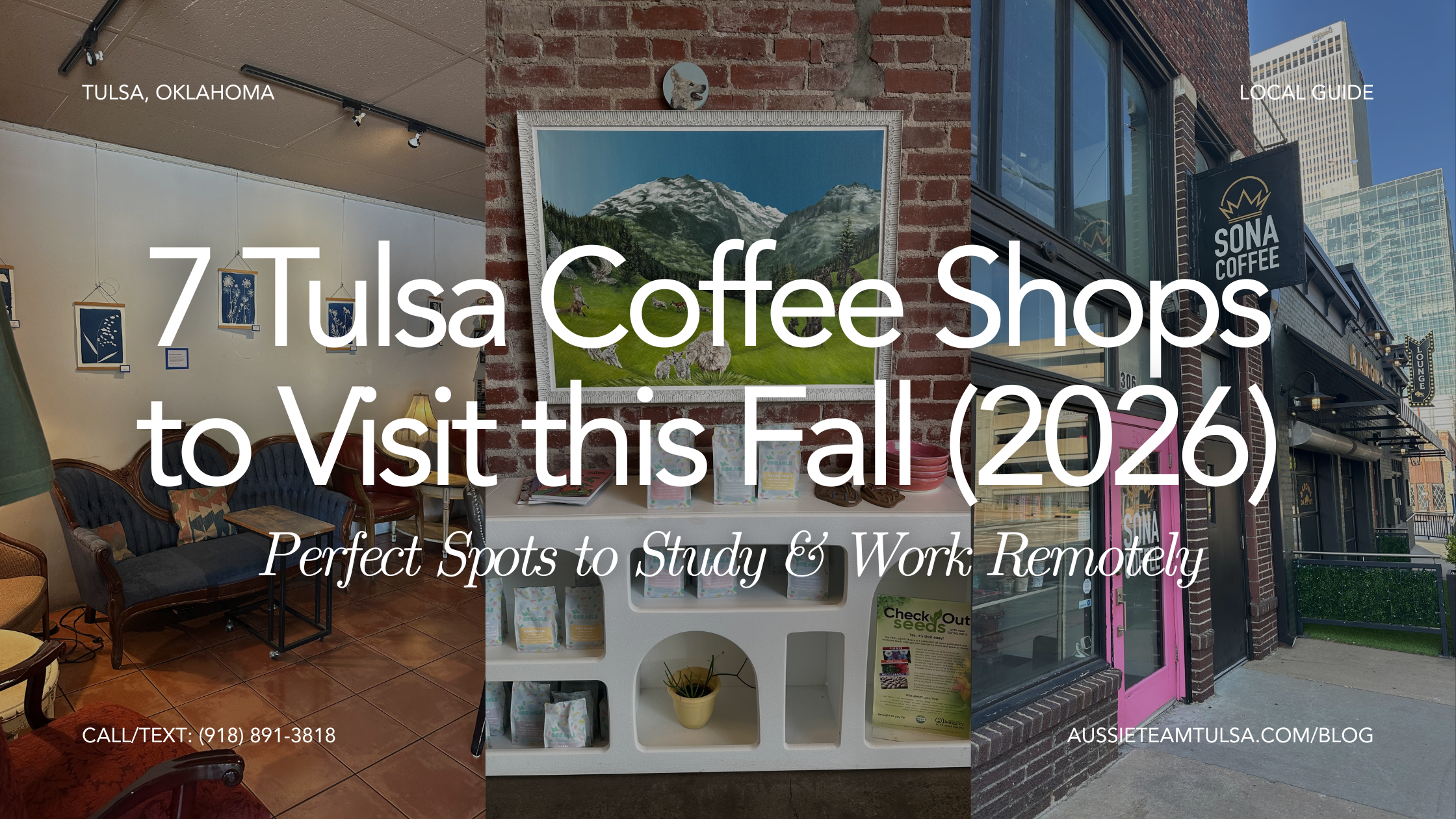 7 Tulsa Coffee Shops Perfect for Remote Work & Studying (Fall 2026) header image.