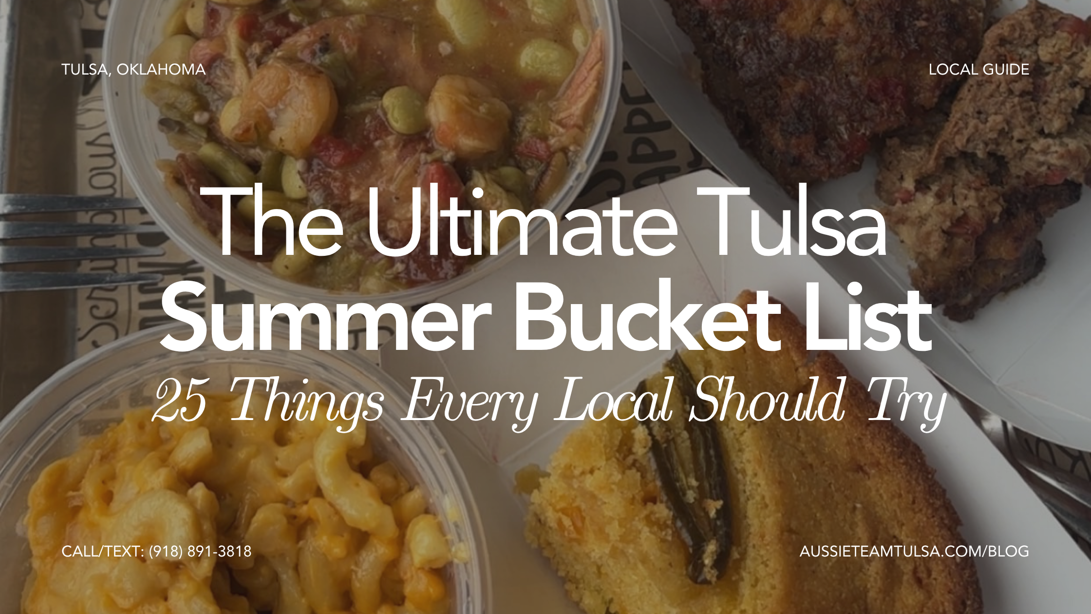 Tulsa Summer Bucket List: 25 Things Every Local Should Try header image.