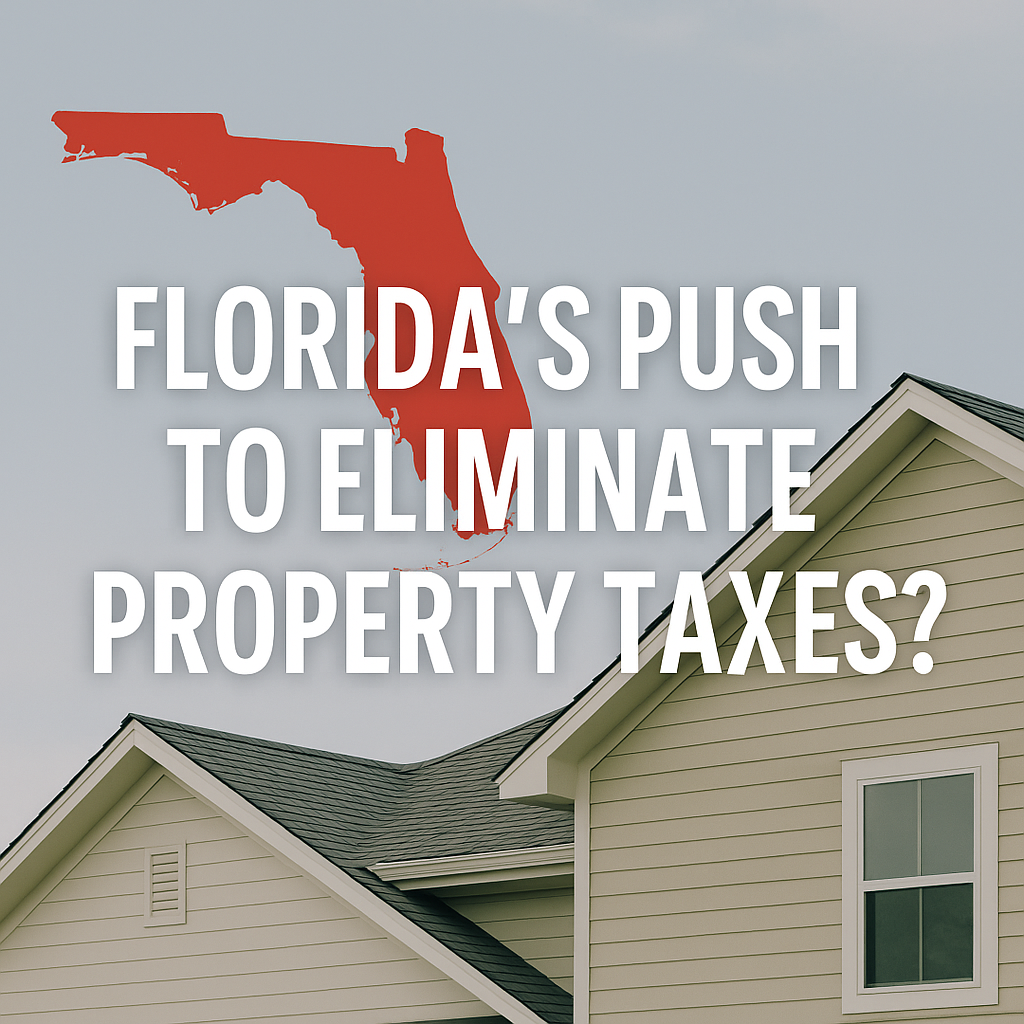 Eliminate property taxes in Florida
