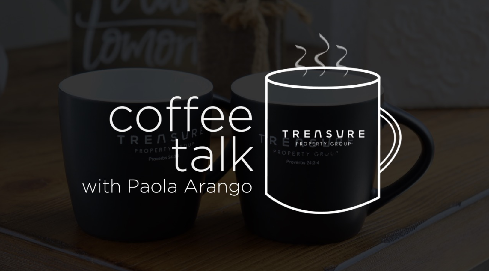 Coffee Talks with VP Paola Arrango header image.