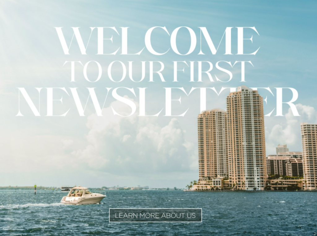 Chatting with the CEO and Broker: The Treasure Newsletter header image.