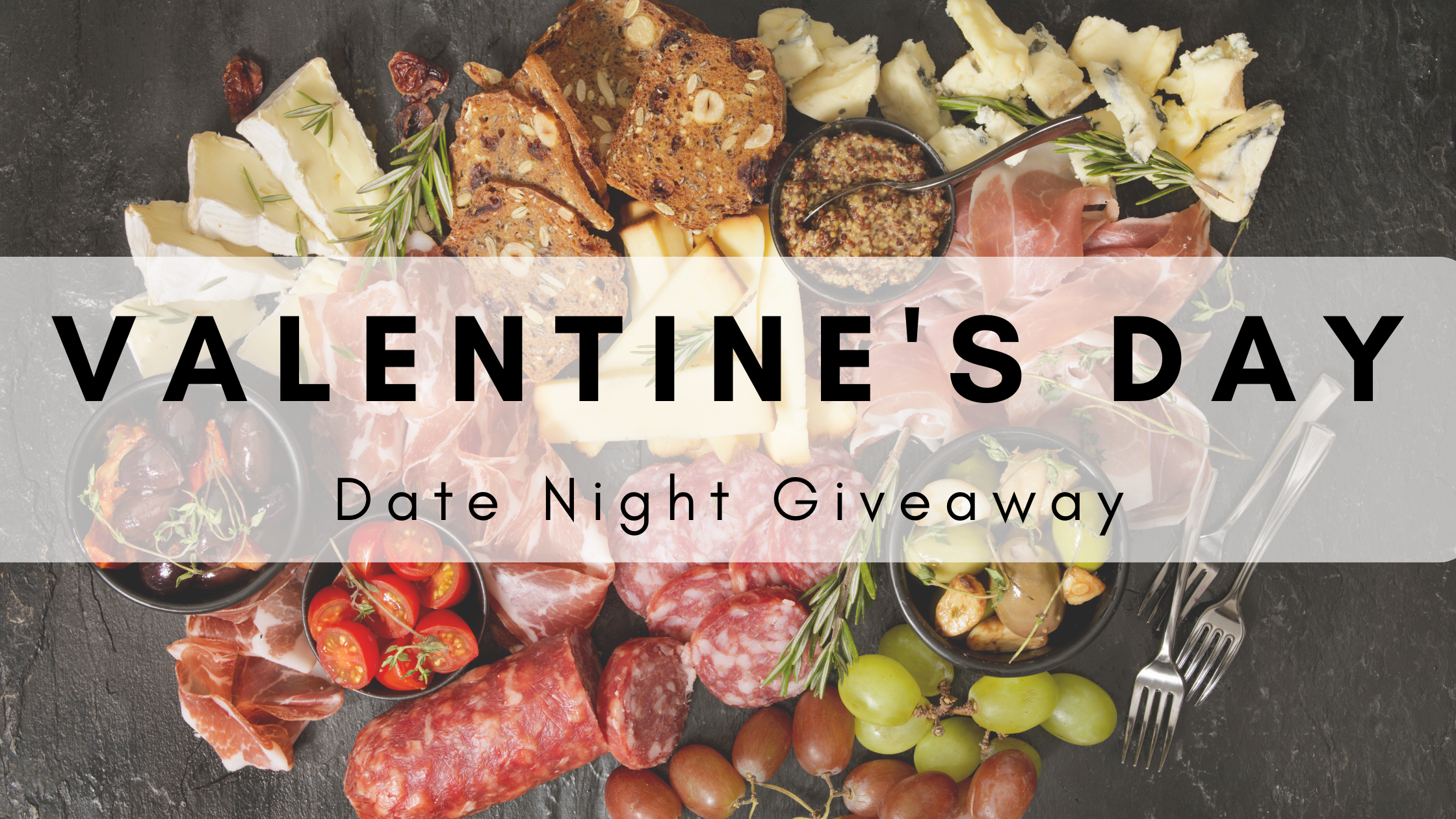 Valentine's Day Giveaway! header image.