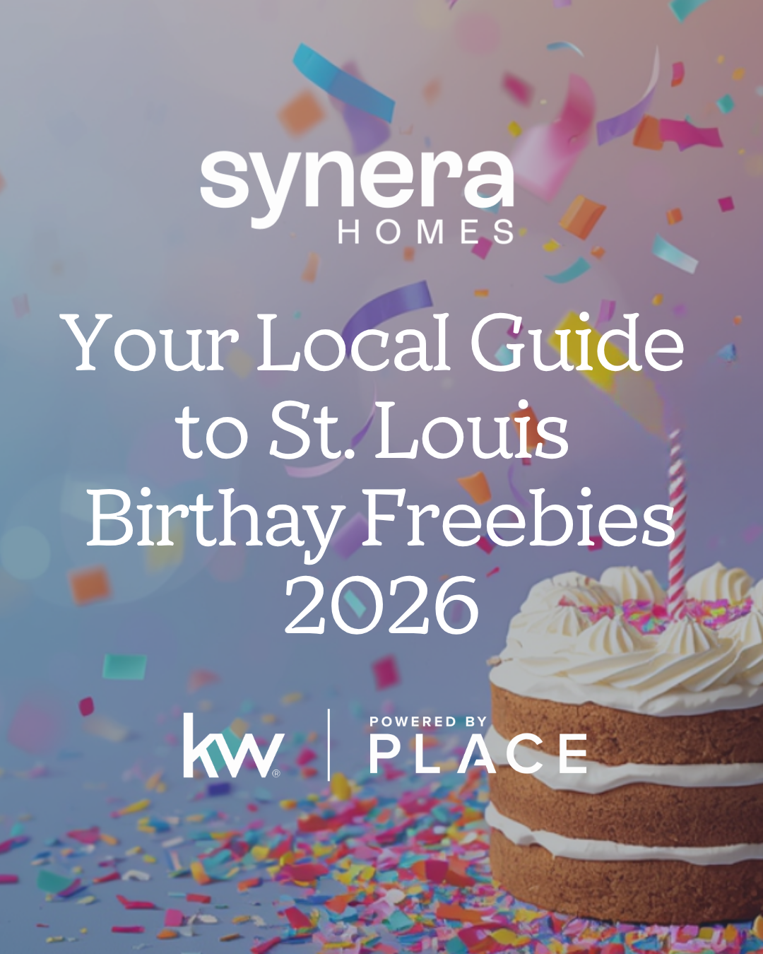 The Best Birthday Freebies in St. Louis header image.