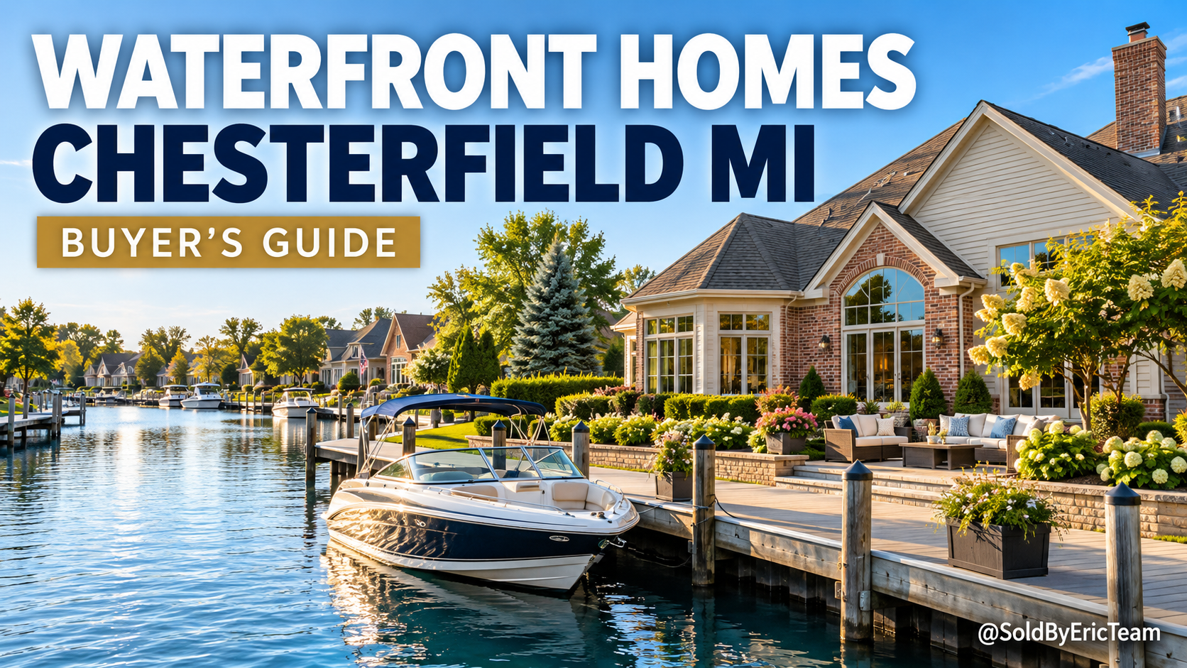 Waterfront Homes For Sale In Chesterfield MI