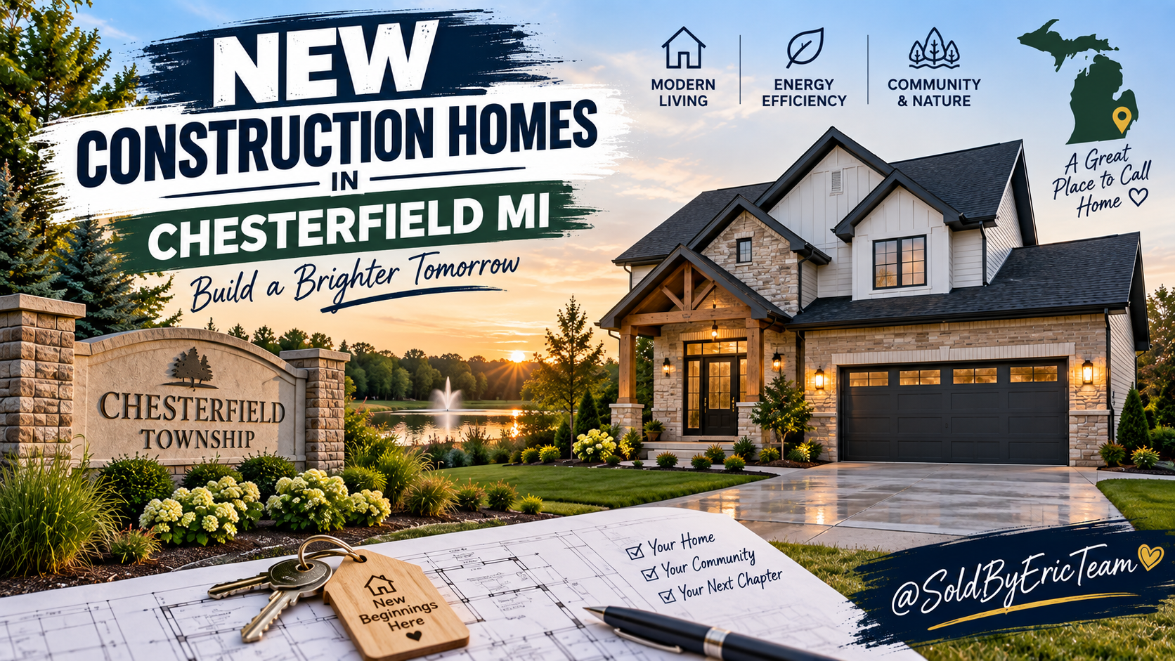 New Construction Homes in Chesterfield MI