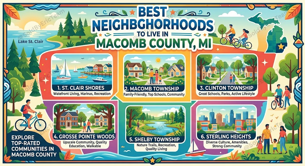 Best Neighborhoods to Live in Macomb County MI