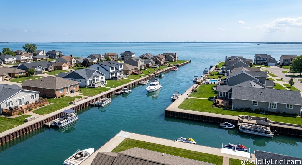 Lake St Clair Waterfront Homes for Sale