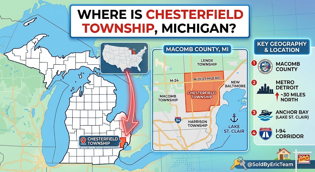 Where Is Chesterfield Township In Michigan?