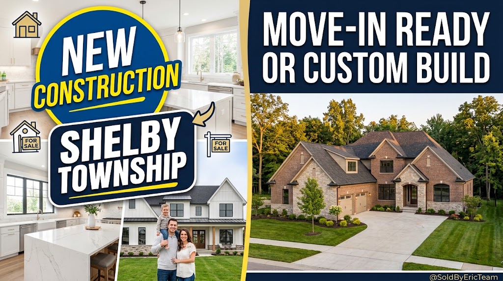 New Construction Homes In Shelby Township MI
