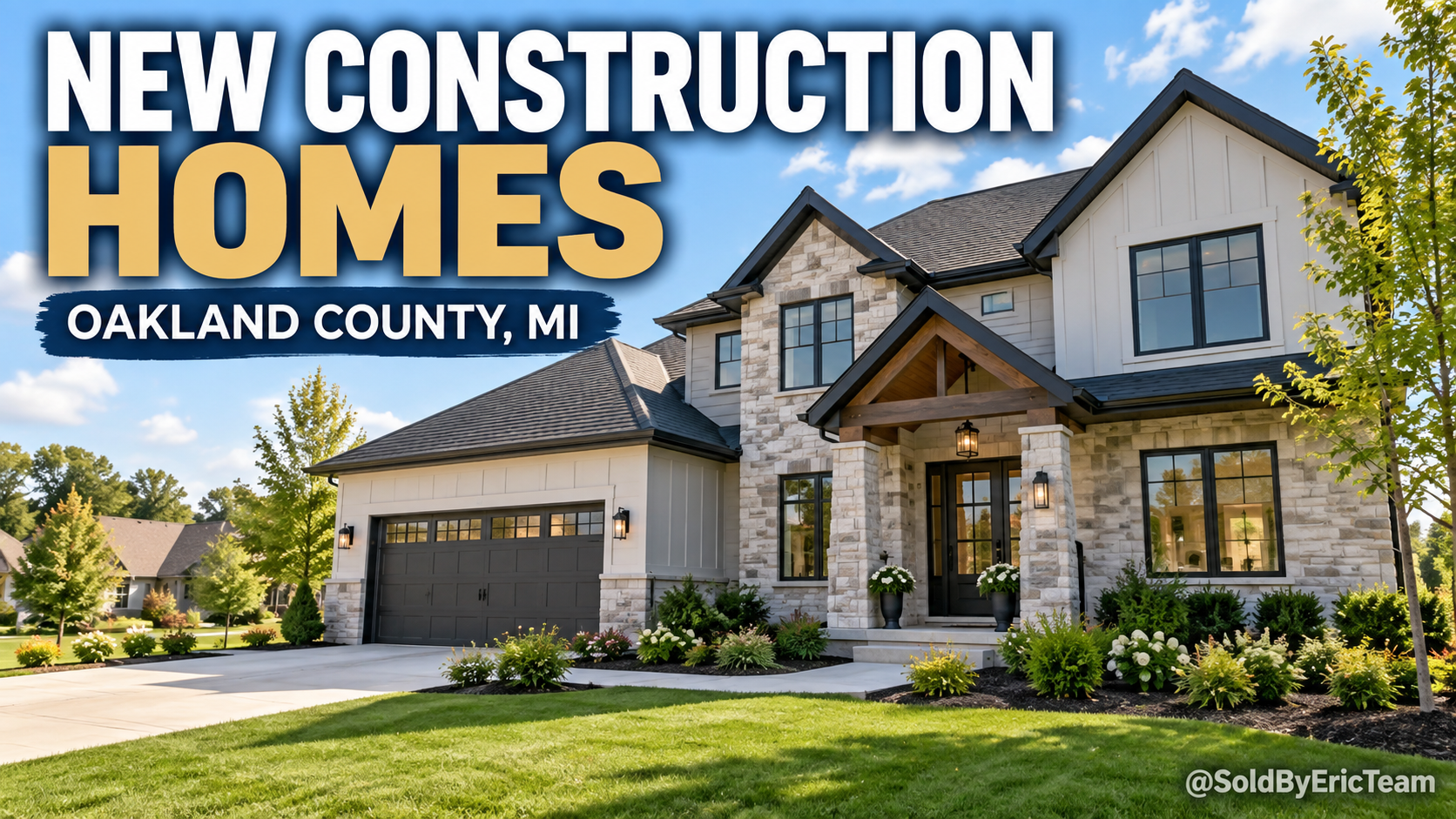New Construction Homes in Oakland County Michigan