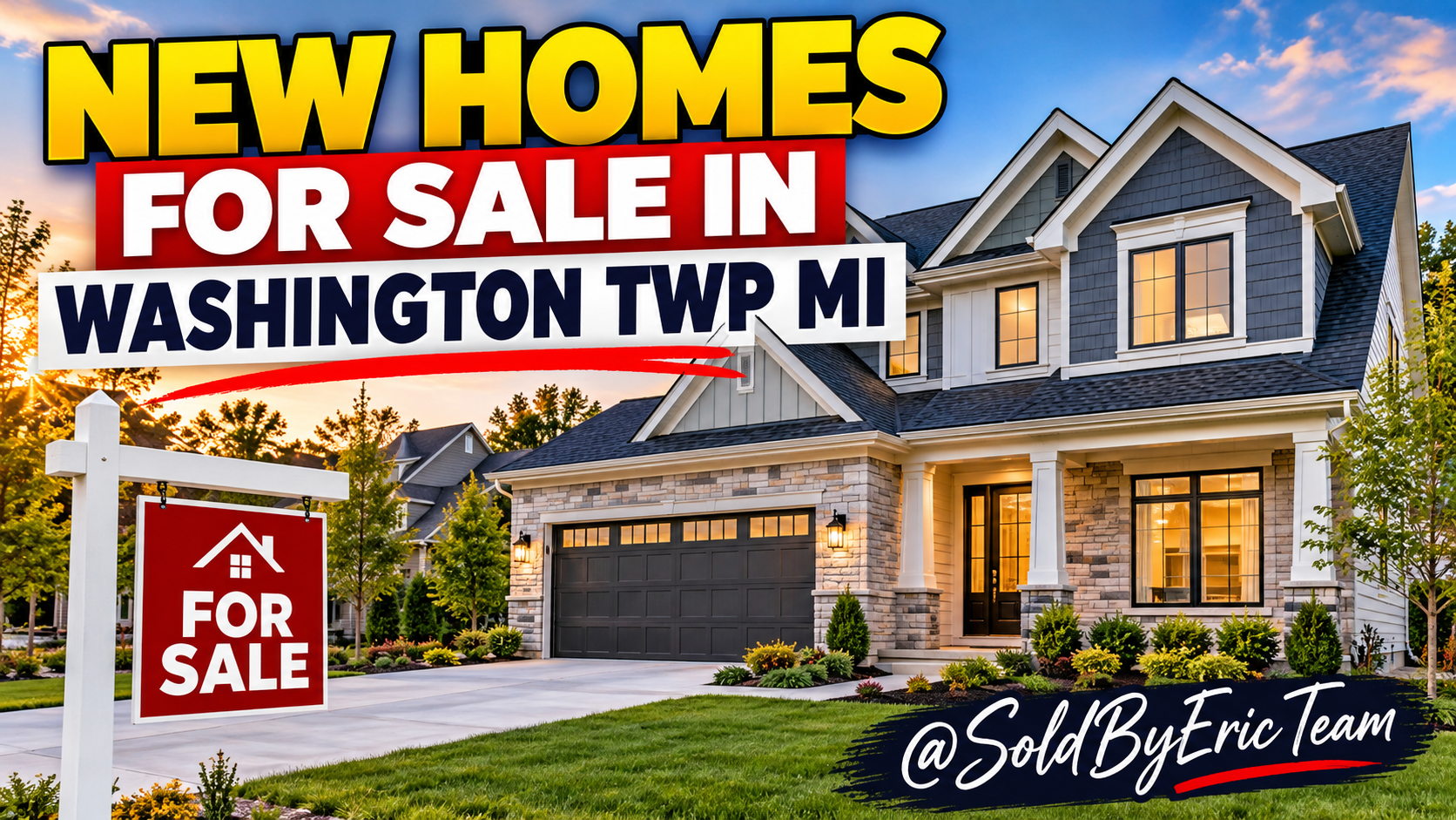 New Homes for Sale in Washington Twp MI