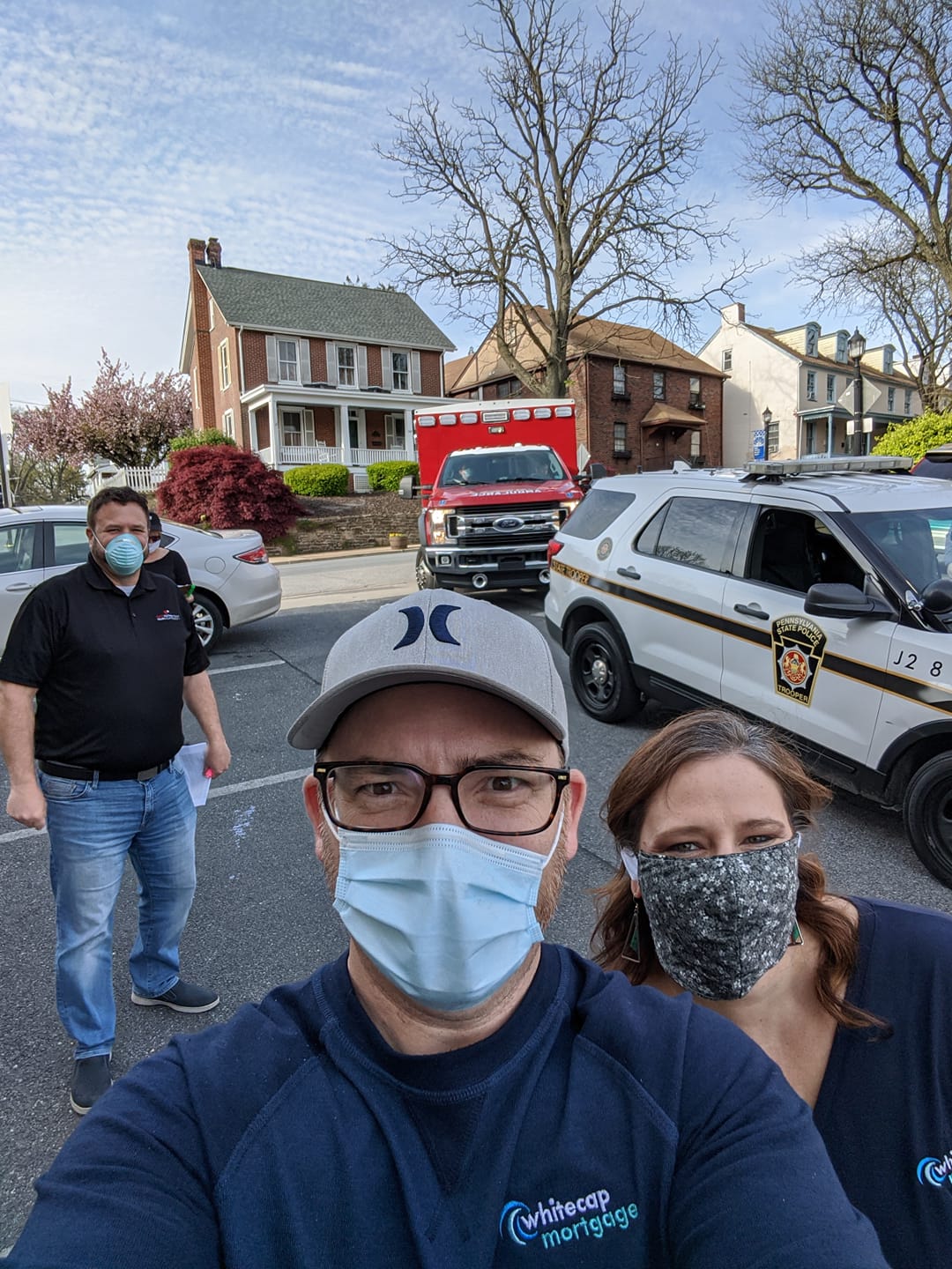 First Responder Drive-By Pizza Party header image.