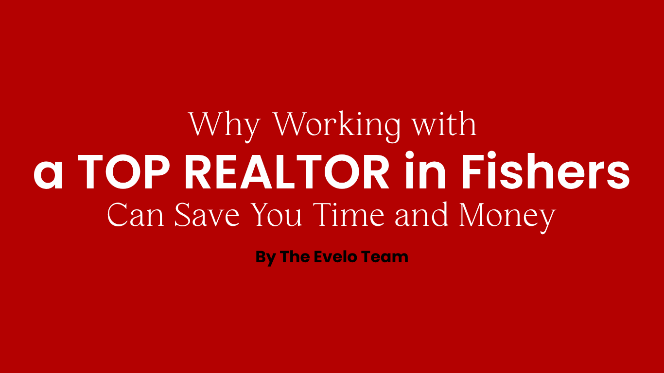  Evelo Team Realtors celebrating a home sale in Fishers, Indiana.