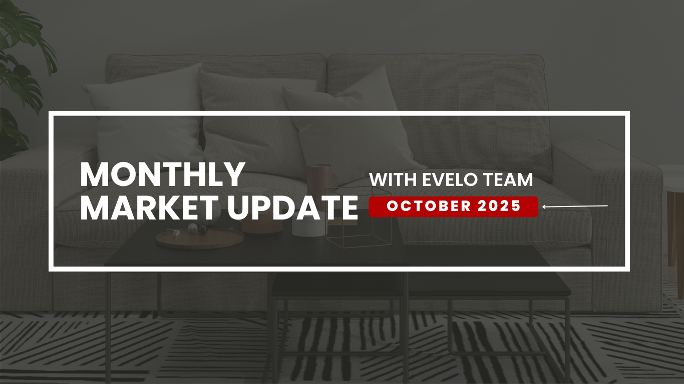 October 2025 Housing Market Update header image.