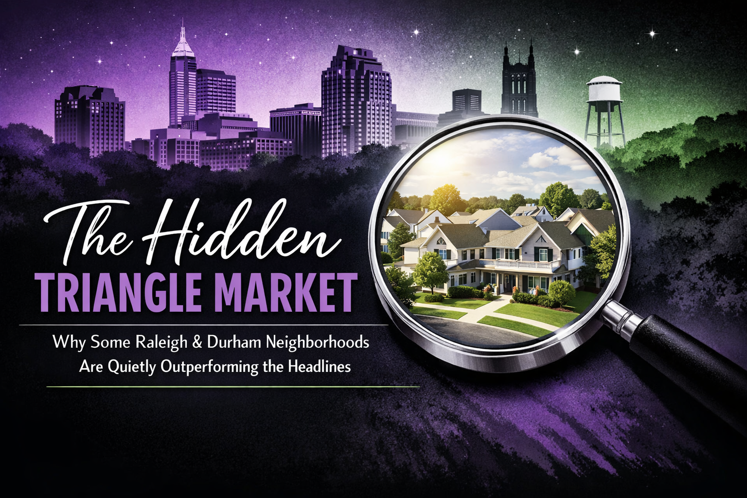 The Hidden Triangle Market: Why Some Raleigh & Durham Neighborhoods Are Quietly Outperforming the Headlines header image.