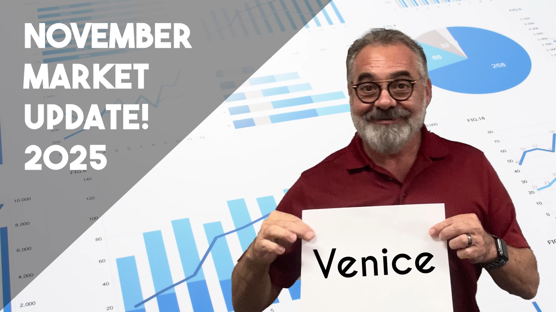 Venice FL Housing Market Update | November 2025 | Rhonda Gustitus Team header image.