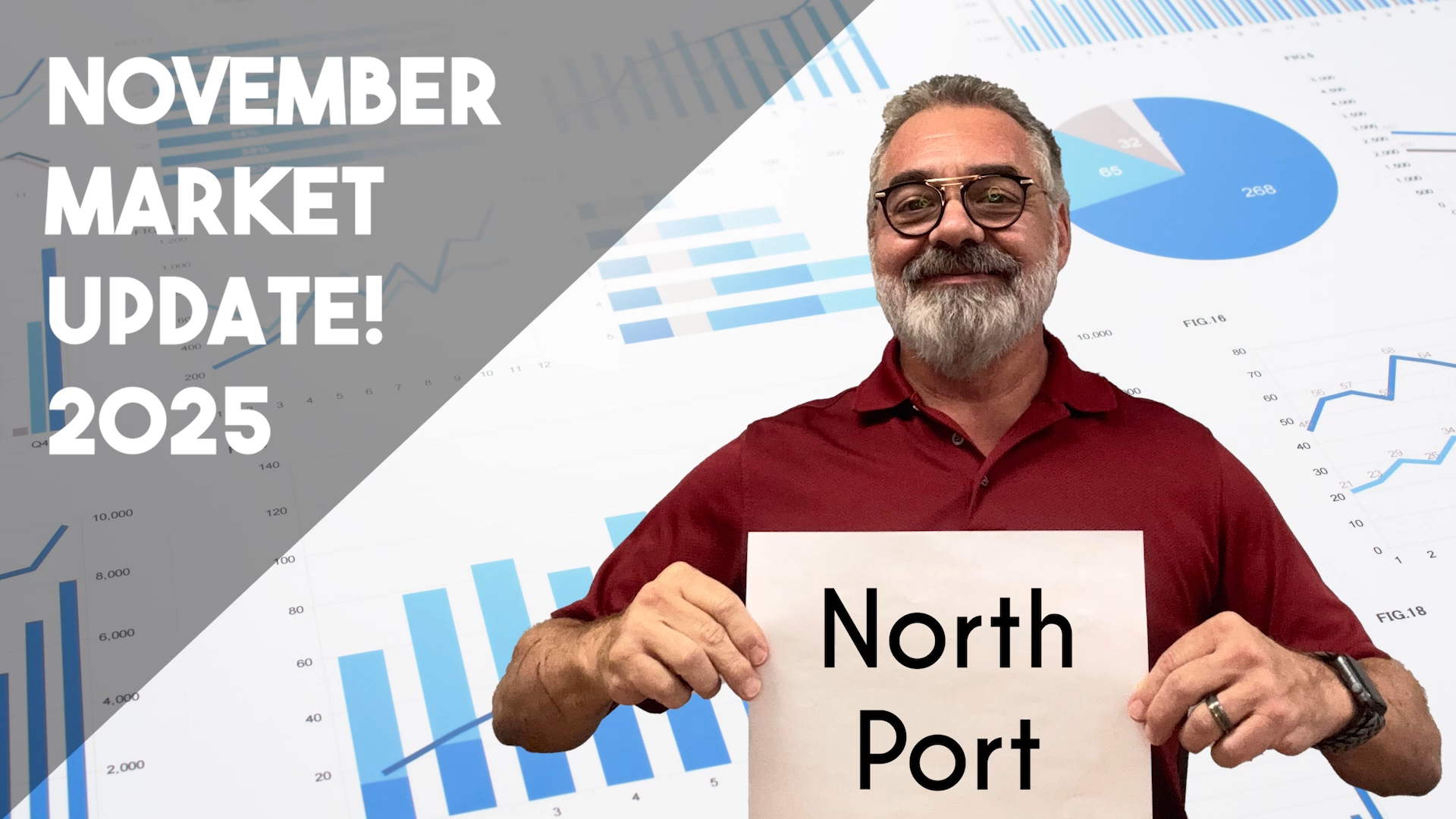 North Port FL Housing Market Update | November 2025 | Rhonda Gustitus Team header image.