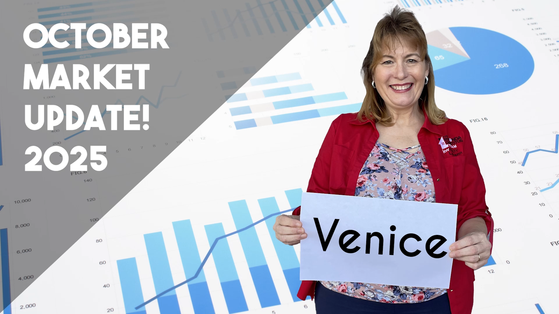 Venice FL Housing Market Update | October 2025 | Rhonda Gustitus Team header image.