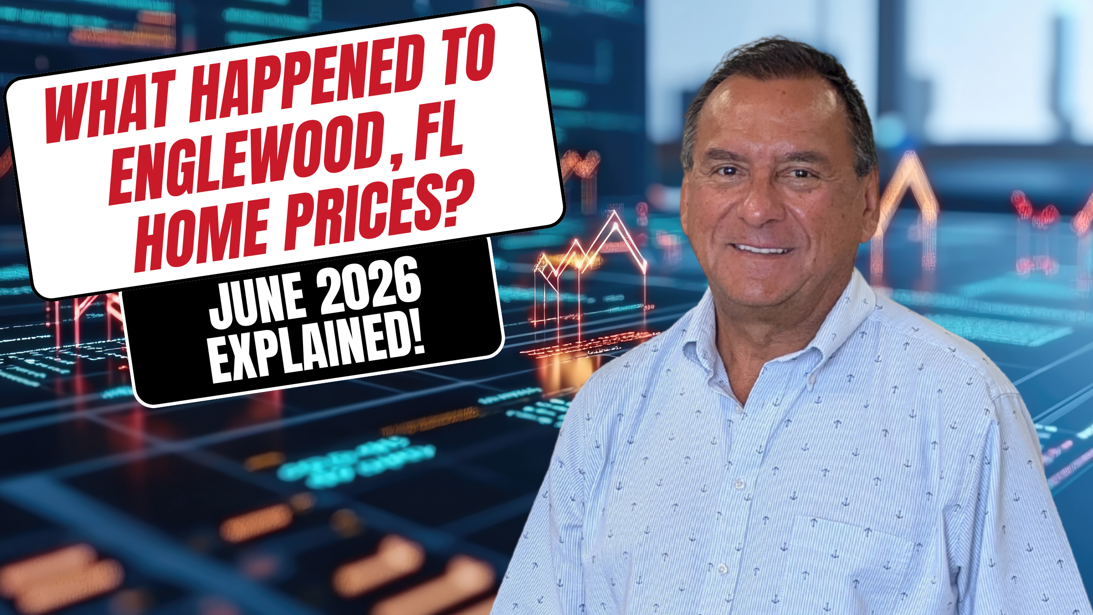 The Second City That Flipped to a Seller's Market in June | Englewood FL Market Update header image.