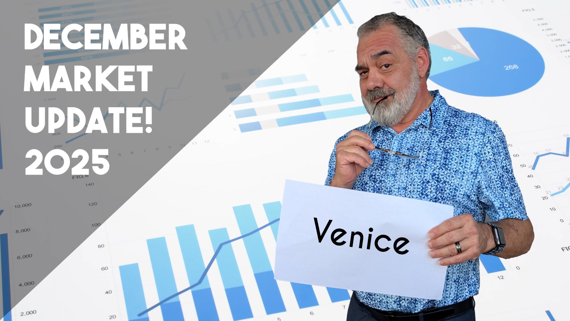 Venice FL Housing Market Update | December 2025 | Rhonda Gustitus Team header image.