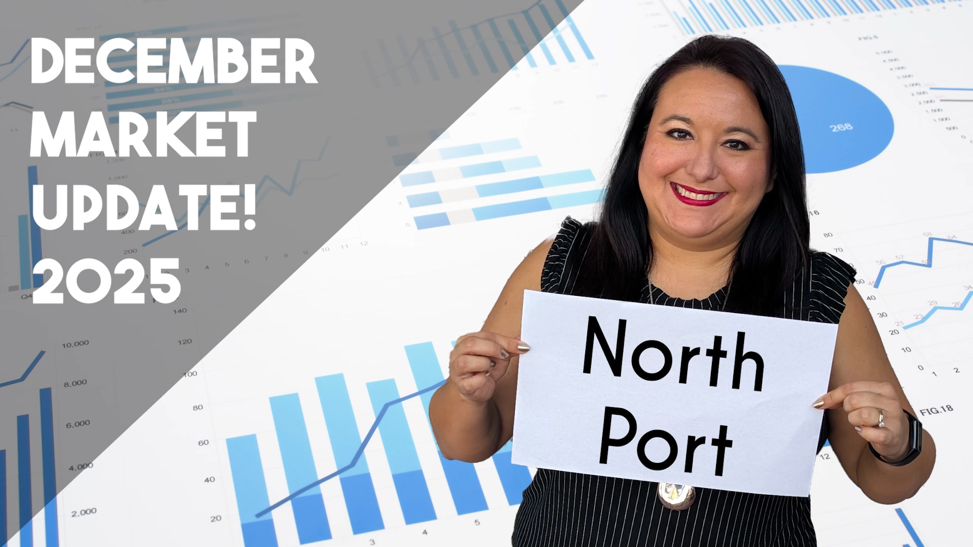 North Port FL Housing Market Update | December 2025 | Rhonda Gustitus Team header image.
