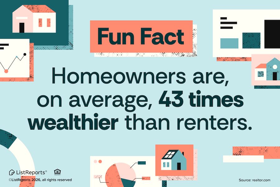 Homeowners are Wealthier header image.